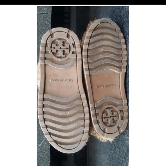 Tory Burch rabbit fur winter boots - Picture 5 of 7